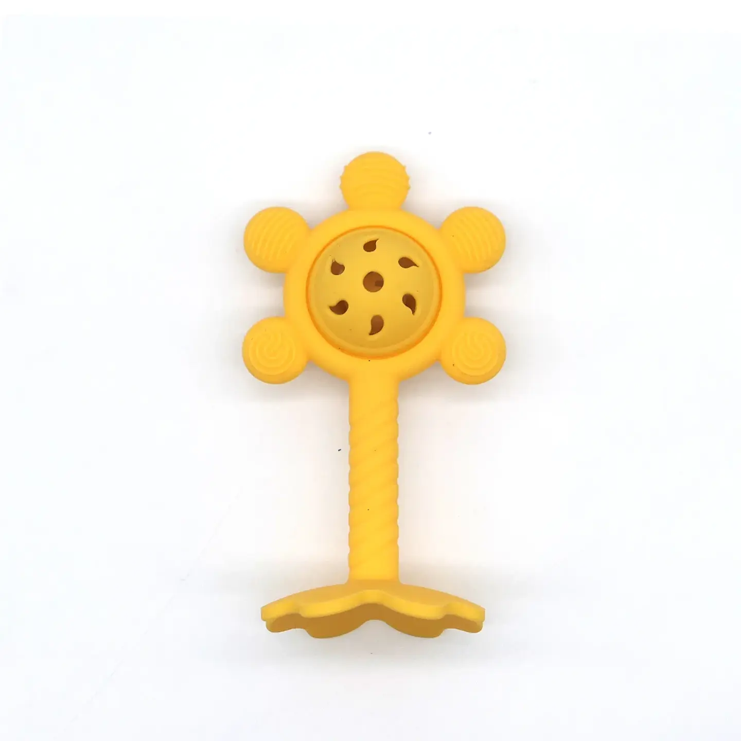 Silicone Rattle Teether Toy – Sensory Development 5