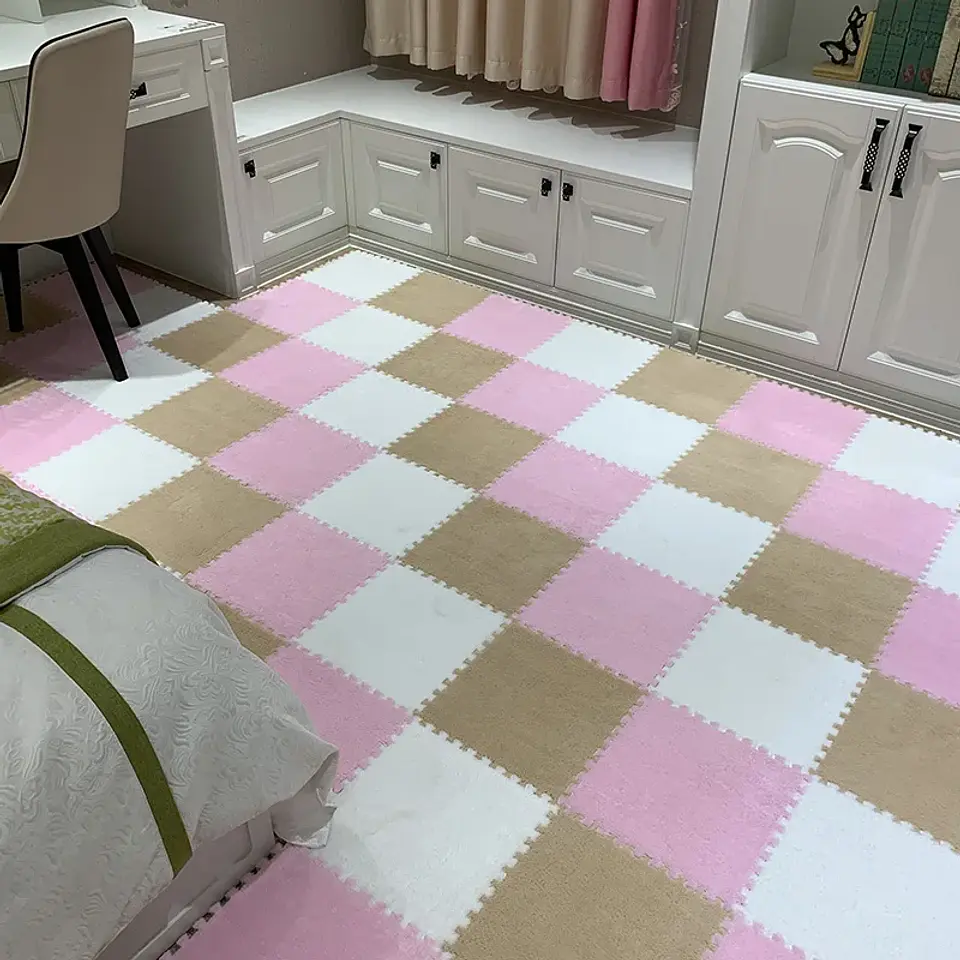 Plush Baby Play Mat – Interlocking EVA Foam Tiles 3
