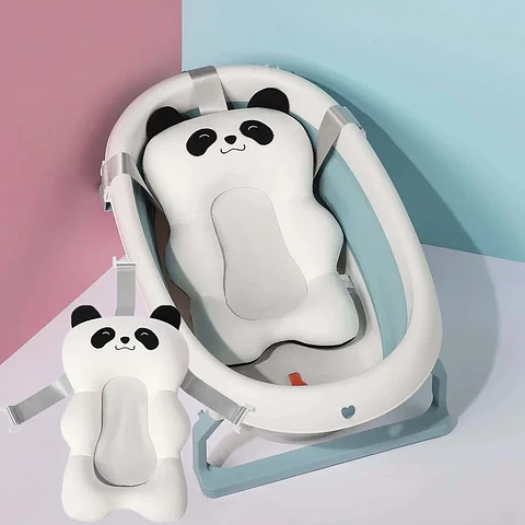 Baby Bath Support Seat – Foldable Floating Cushion