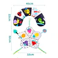 Tummy Time Pillow – High Contrast Black & White - thumbnail 4