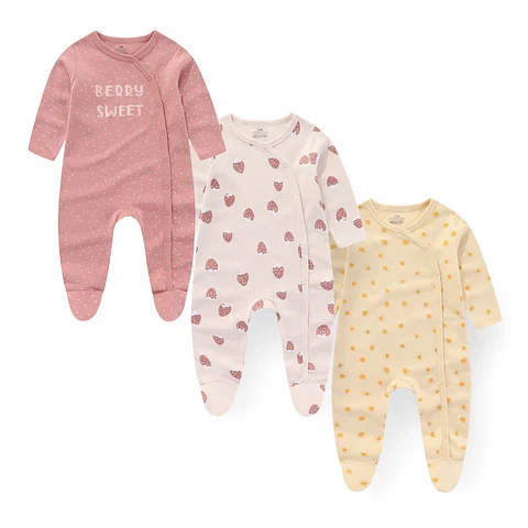 Cotton Baby Romper – Unisex Cartoon Jumpsuit