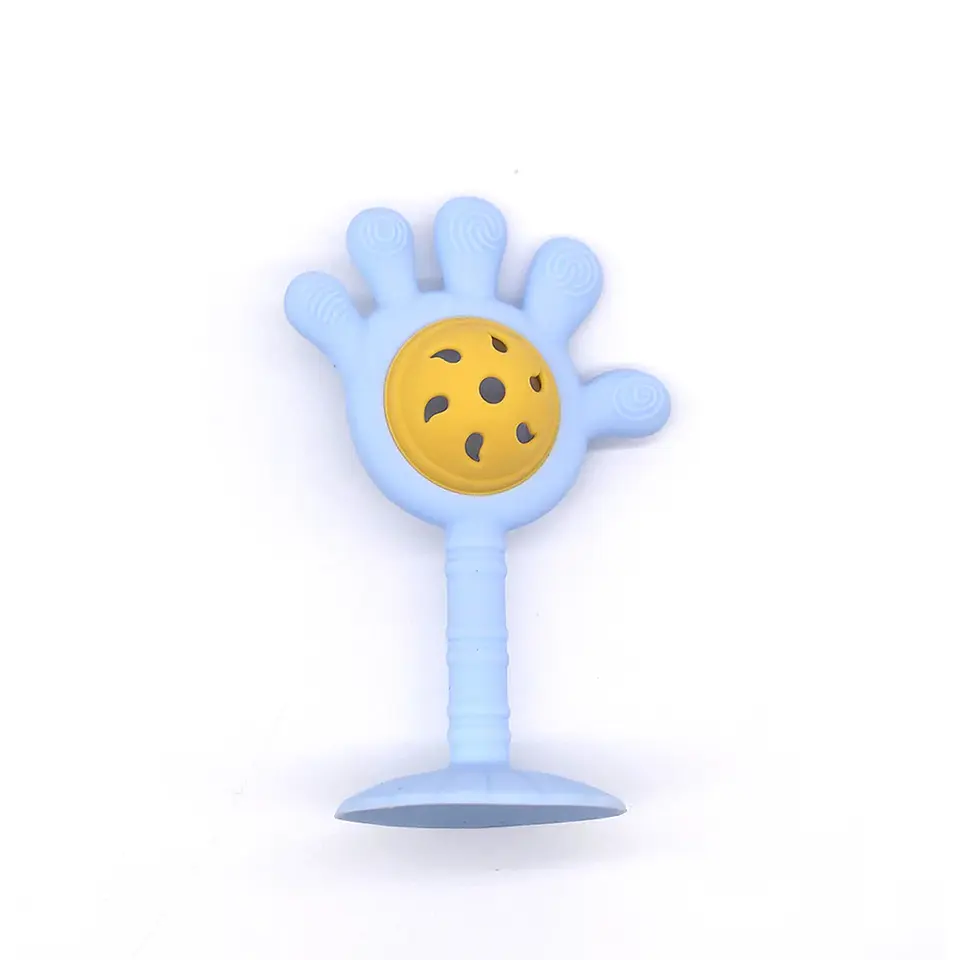 Silicone Rattle Teether Toy – Sensory Development 7