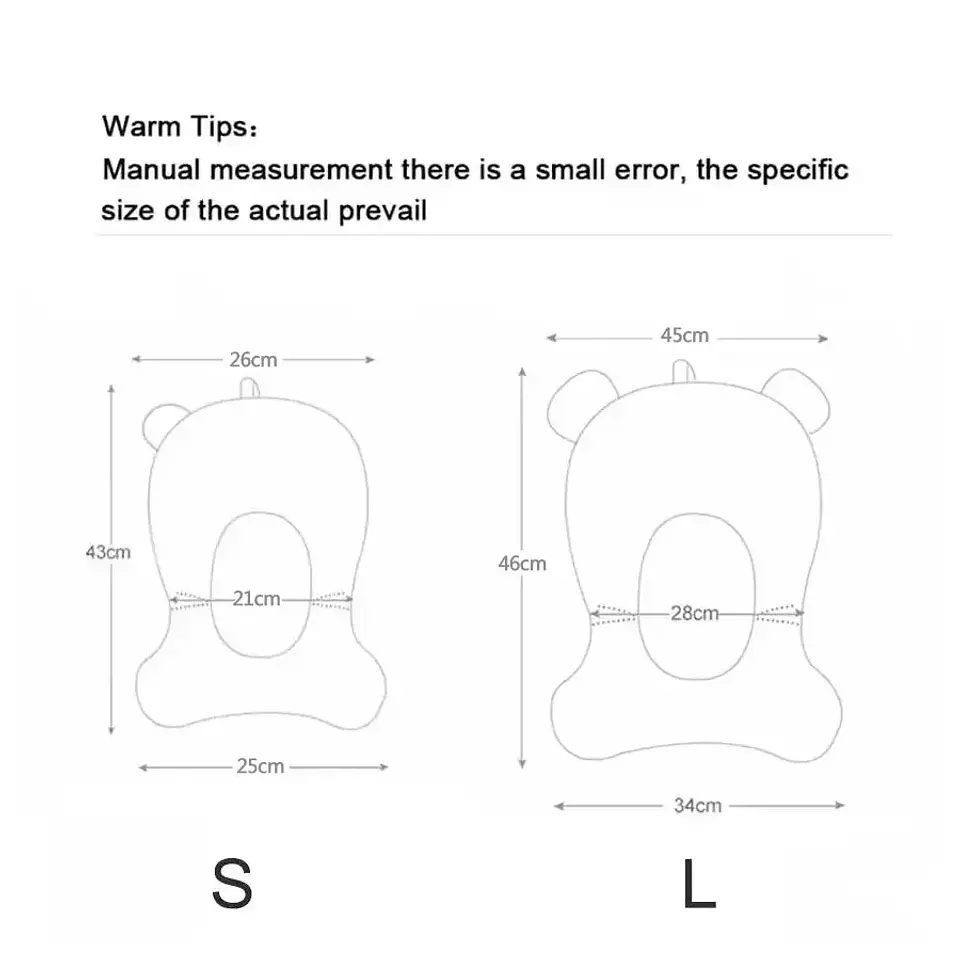Baby Bath Support Seat – Foldable Floating Cushion 3