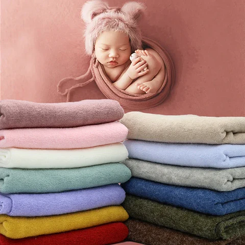 Newborn Photography Blanket – Stretch Wrap Backdrop