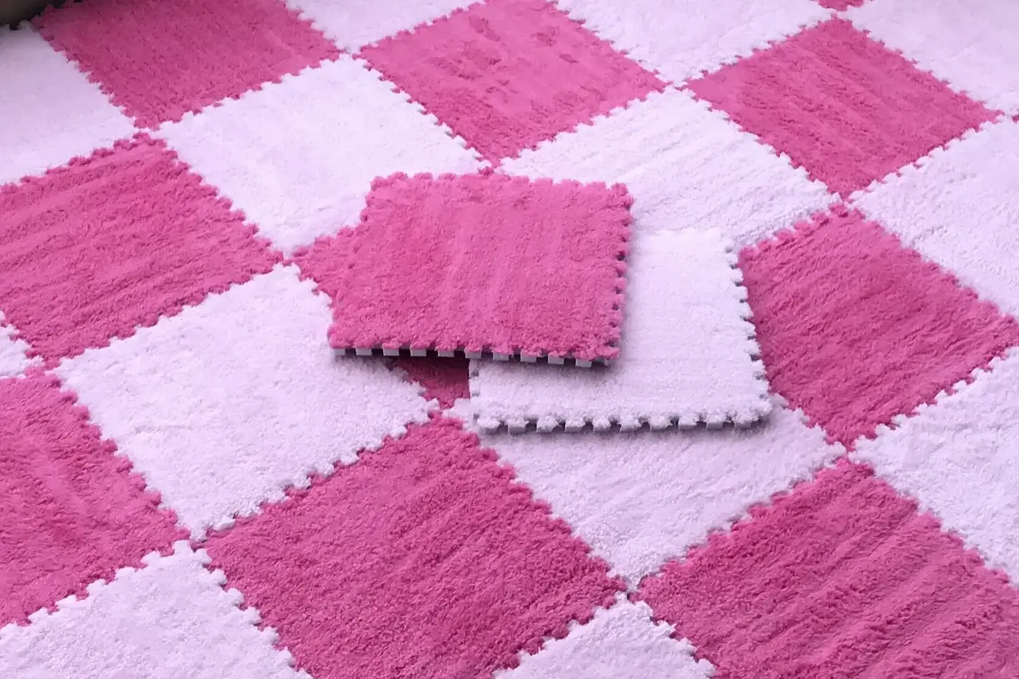 Plush Floor Mat – EVA Foam Puzzle Tiles 20pcs 8