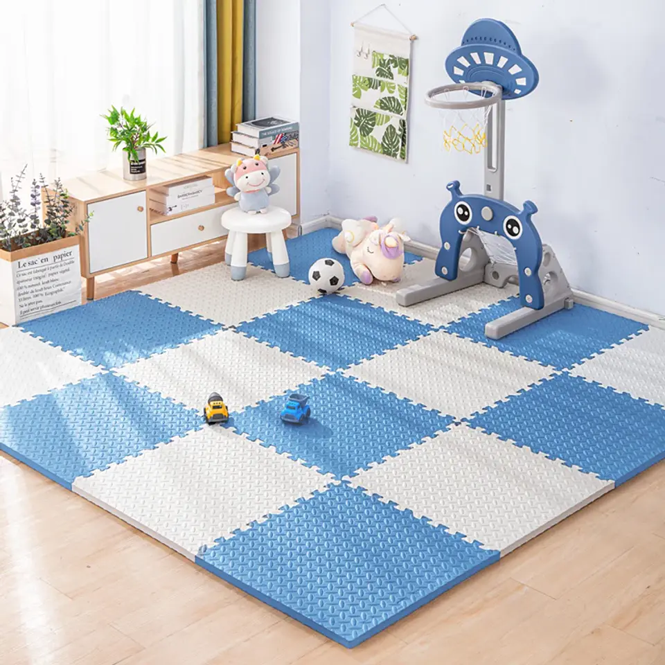 Foam Puzzle Mat – Interlocking Baby Floor Tiles 1