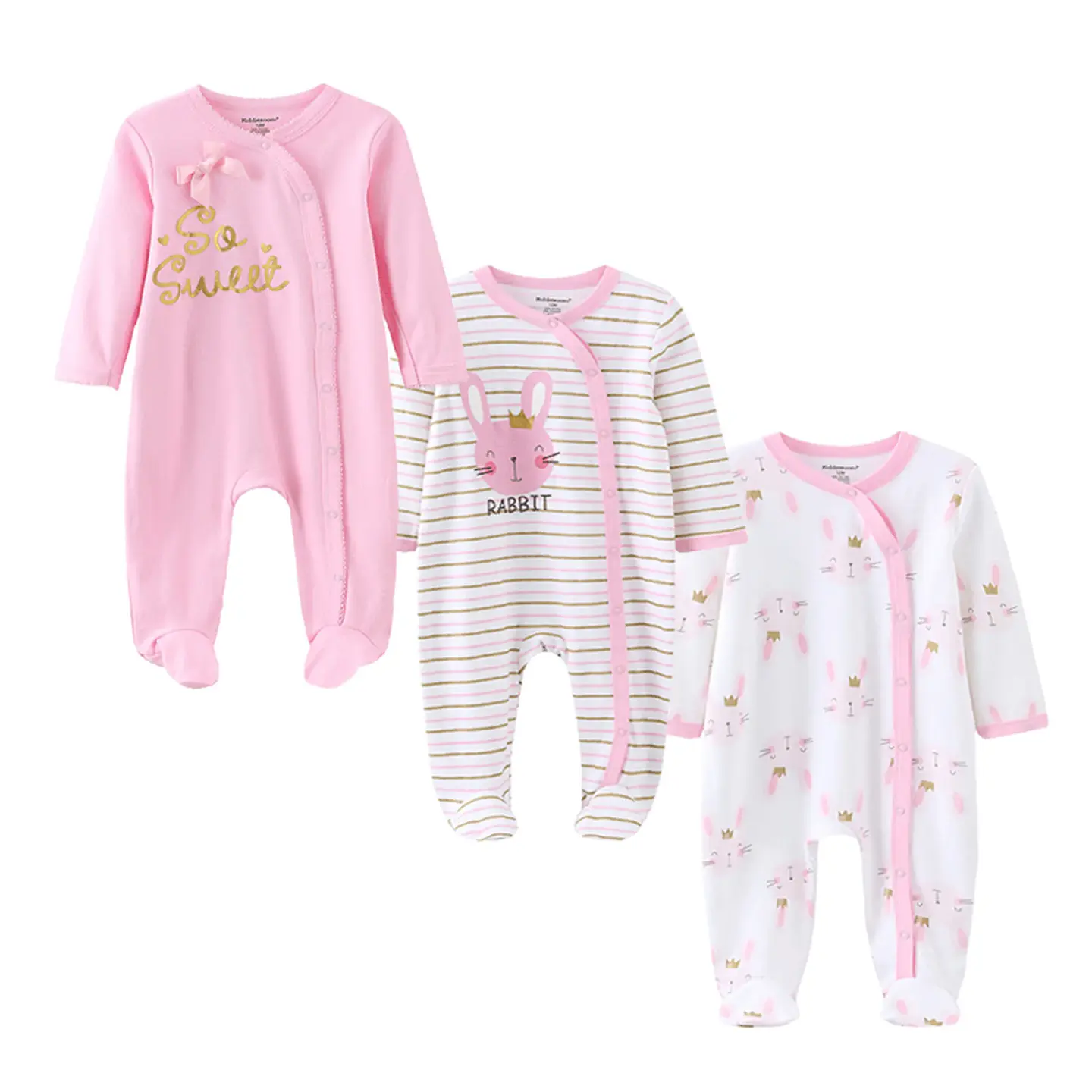 Cotton Baby Romper – Unisex Cartoon Jumpsuit 4