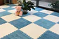 Plush Children's Floor Mat II – EVA Foam Puzzle Tiles - thumbnail 13