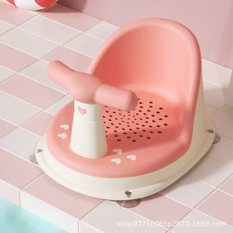 Children's Shower Seat – Portable Non-Slip Stand 8