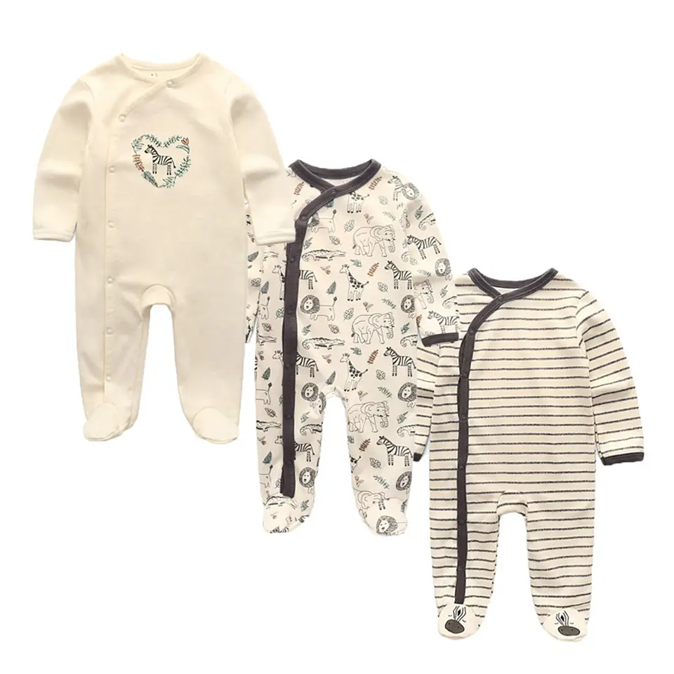 Cotton Baby Romper – Unisex Cartoon Jumpsuit 6