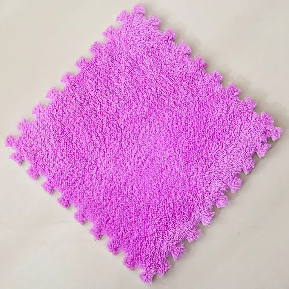 Plush Children's Floor Mat II – EVA Foam Puzzle Tiles 16