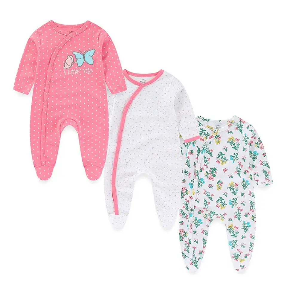 Cotton Baby Romper – Unisex Cartoon Jumpsuit 10