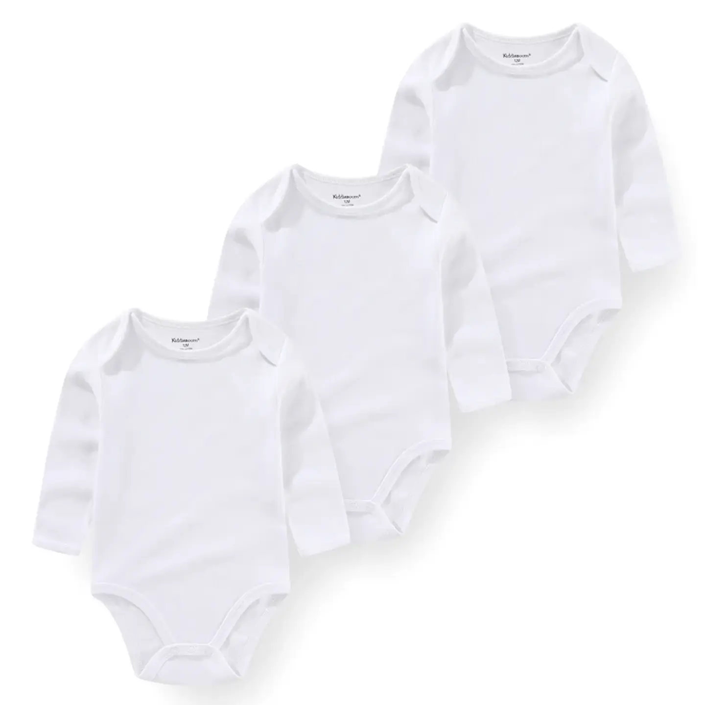 Cotton Baby Bodysuit Set – 3 Pieces Unisex 15