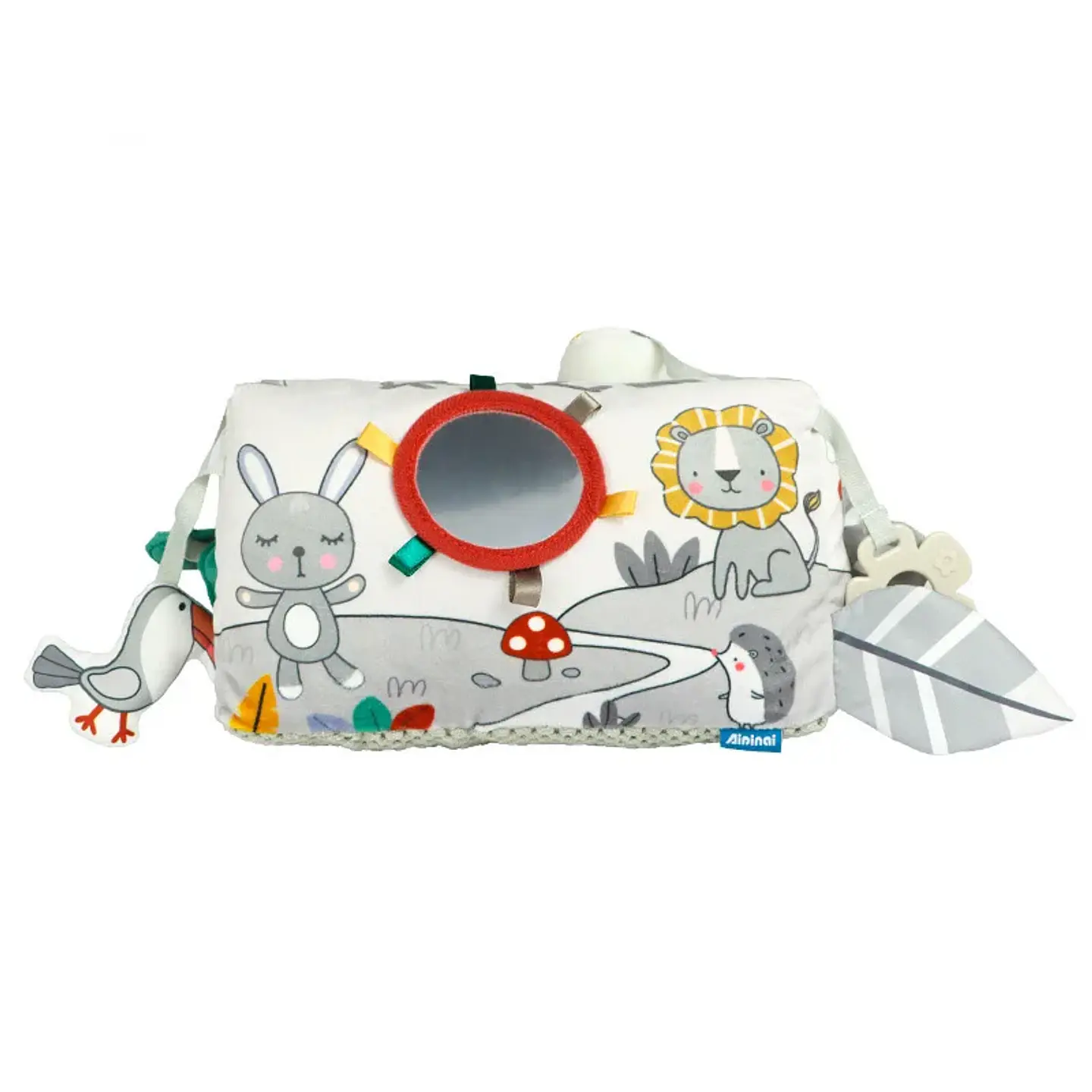 Tummy Time Pillow – High Contrast Black & White 16