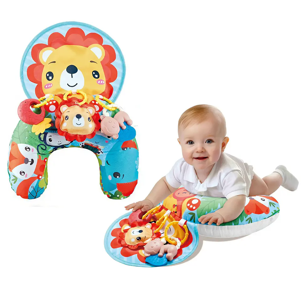 Tummy Time Pillow – High Contrast Black & White 18