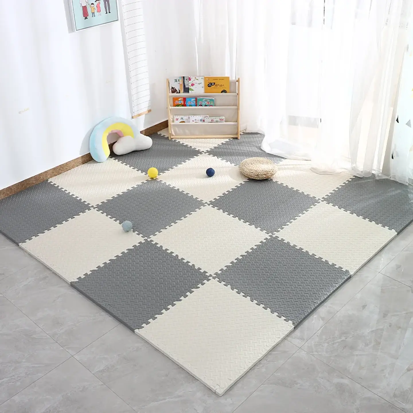 EVA Puzzle Mat – Non-Slip Interlocking Floor Tiles 21