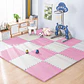 Foam Puzzle Mat – Interlocking Baby Floor Tiles - thumbnail 17