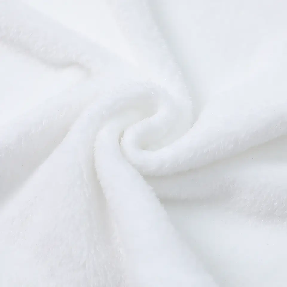 Embroidered White Baptism Blanket – Christening Gift 5