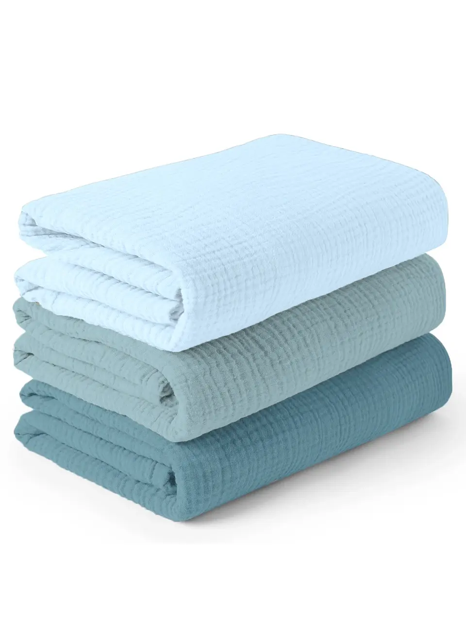 Muslin Receiving Blanket Set – 3 Pieces 3