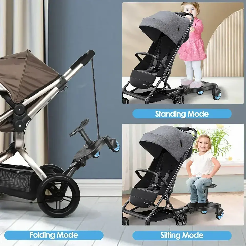 Universal Stroller Pedal Adapter – Detachable Seat 4