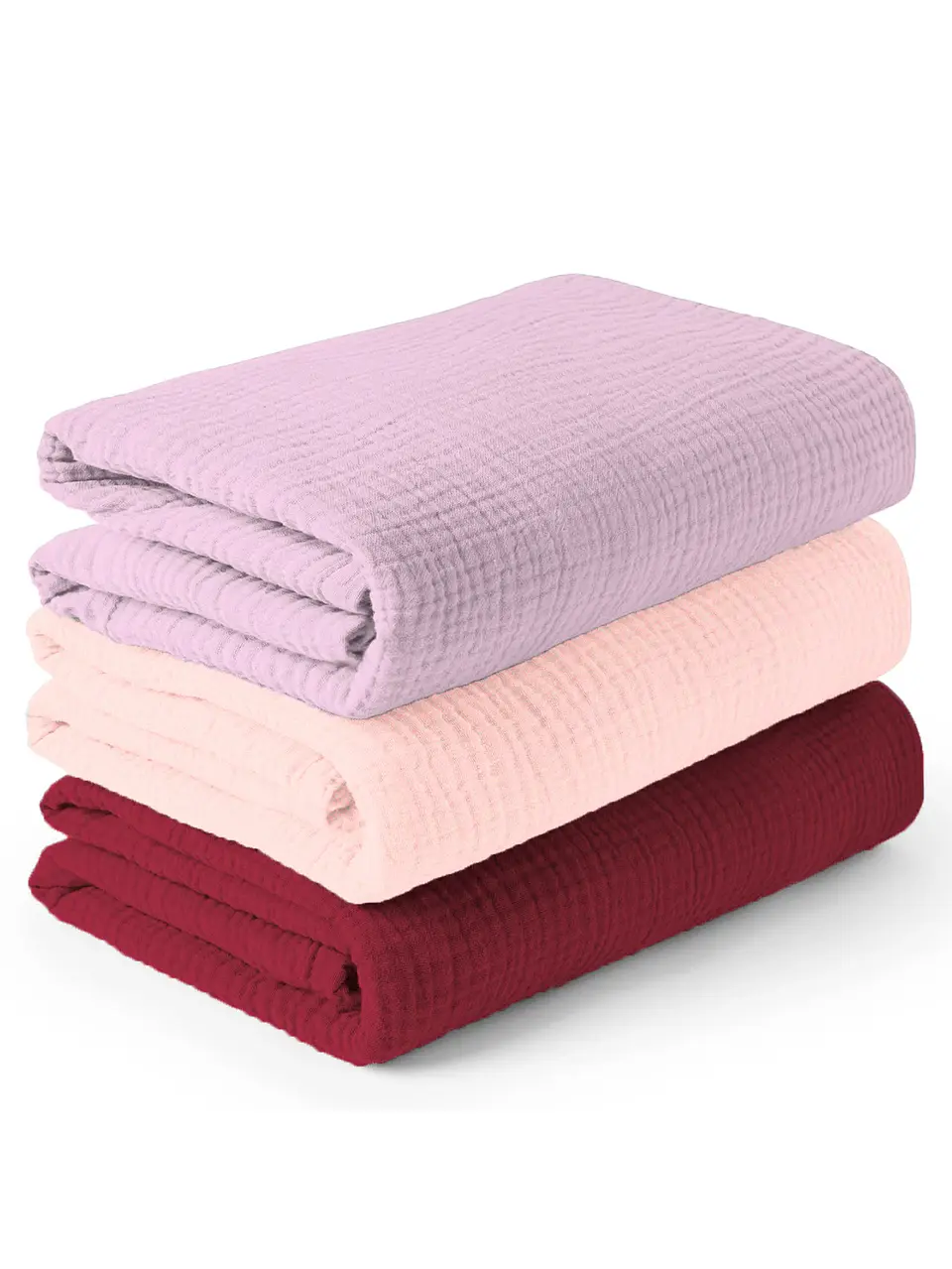 Muslin Receiving Blanket Set – 3 Pieces 5