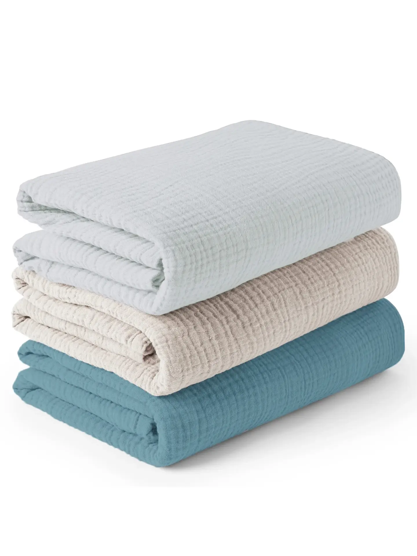 Muslin Receiving Blanket Set – 3 Pieces 6