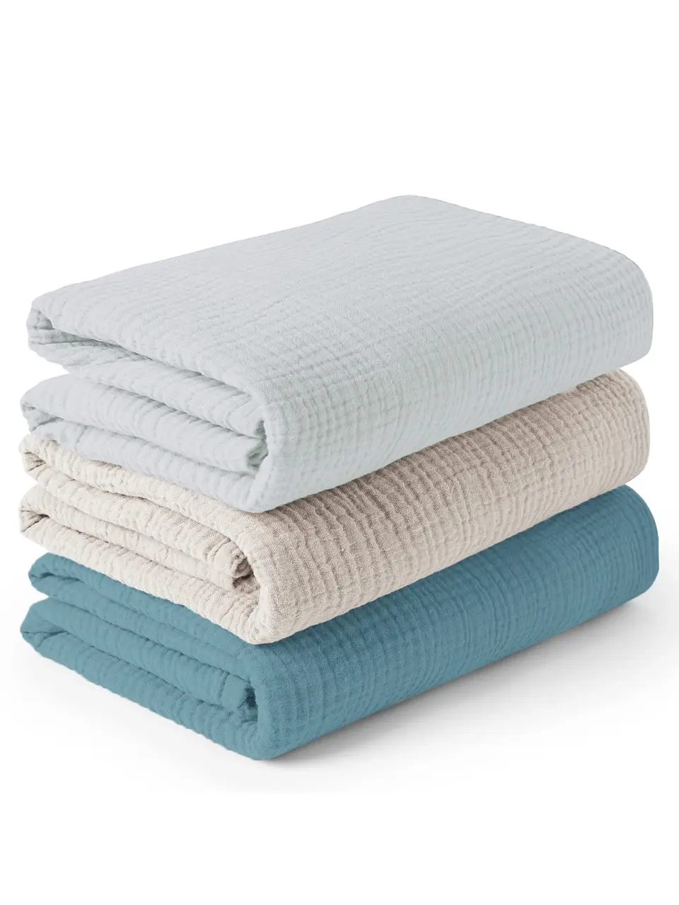 Muslin Receiving Blanket Set – 3 Pieces 6