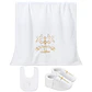 Embroidered White Baptism Blanket – Christening Gift - thumbnail 8