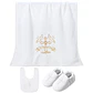 Embroidered White Baptism Blanket – Christening Gift - thumbnail 9