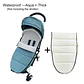 Windproof Stroller Footmuff – Waterproof Thermal Cover - thumbnail 8