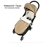 Windproof Stroller Footmuff – Waterproof Thermal Cover - thumbnail 9
