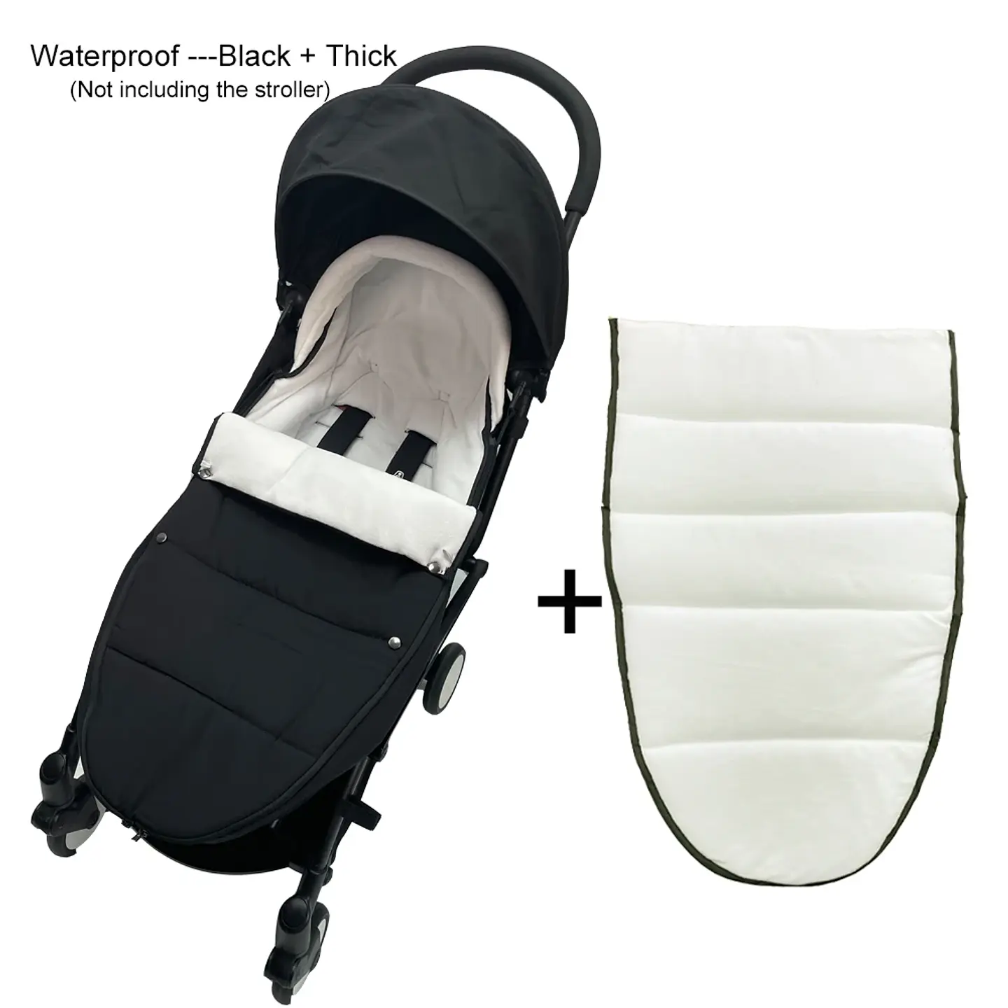 Windproof Stroller Footmuff – Waterproof Thermal Cover 10