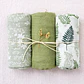 Bamboo Cotton Muslin Swaddle Blanket Set – 3 Pieces - thumbnail 8