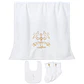 Embroidered White Baptism Blanket – Christening Gift - thumbnail 13