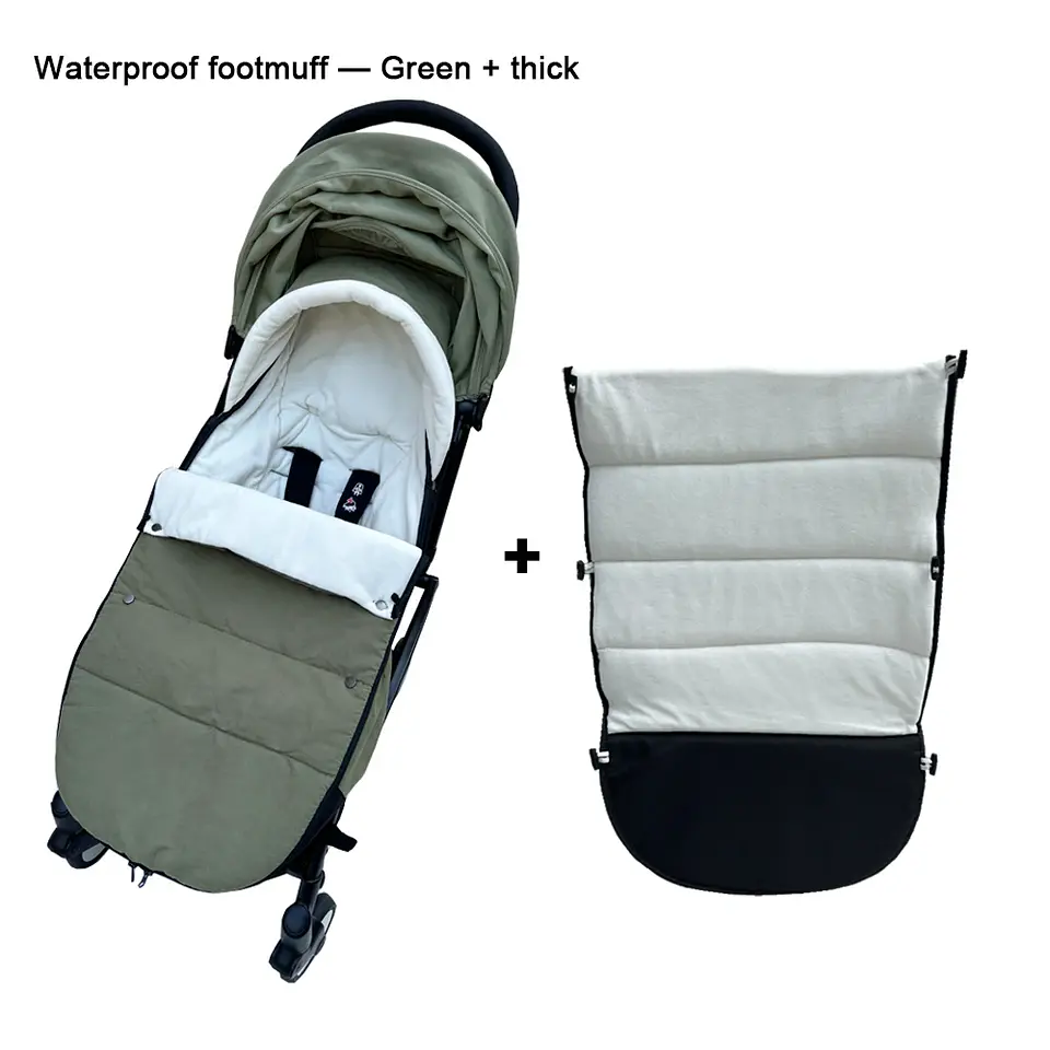 Windproof Stroller Footmuff – Waterproof Thermal Cover 12