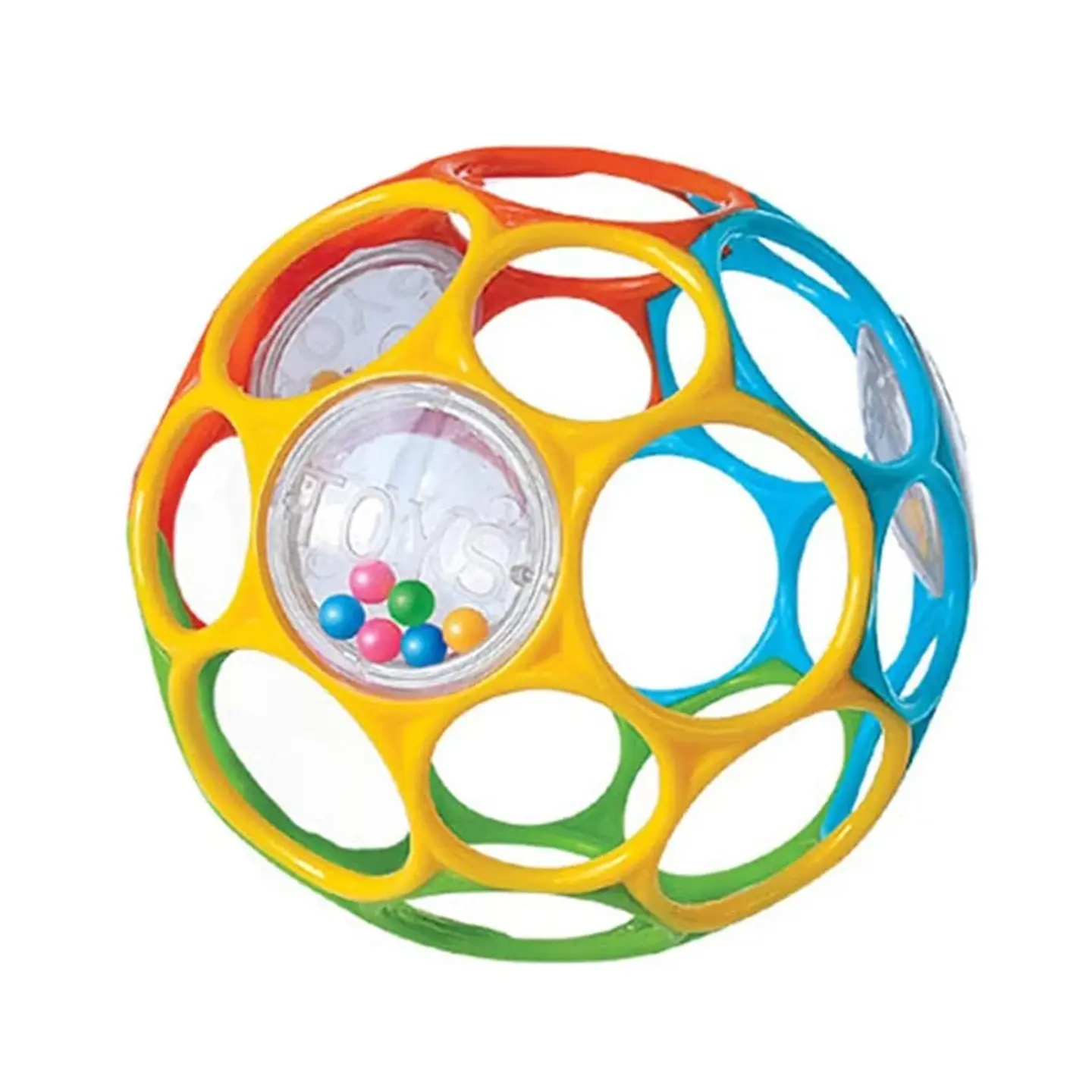 Baby Grasping Ball Rattle – Bell Sensory Toy 2