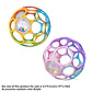 Baby Grasping Ball Rattle – Bell Sensory Toy - thumbnail 11