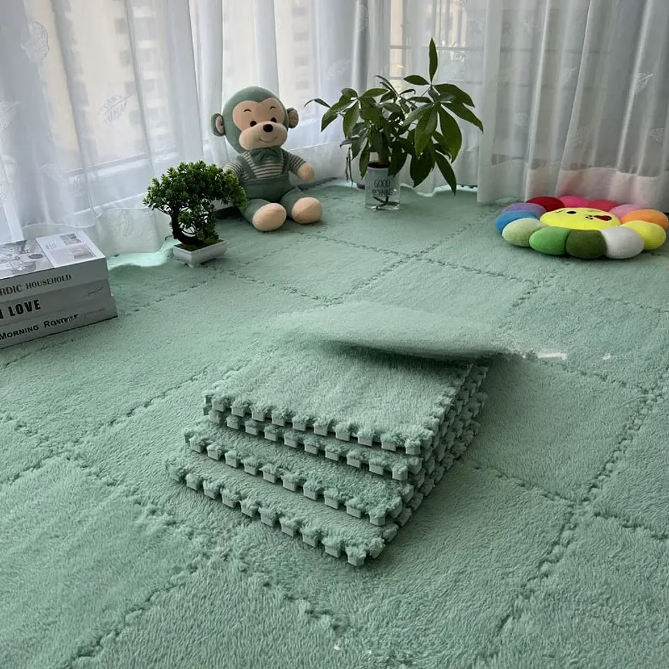 Baby Plush Activity Play Mat – EVA Foam Tiles 8