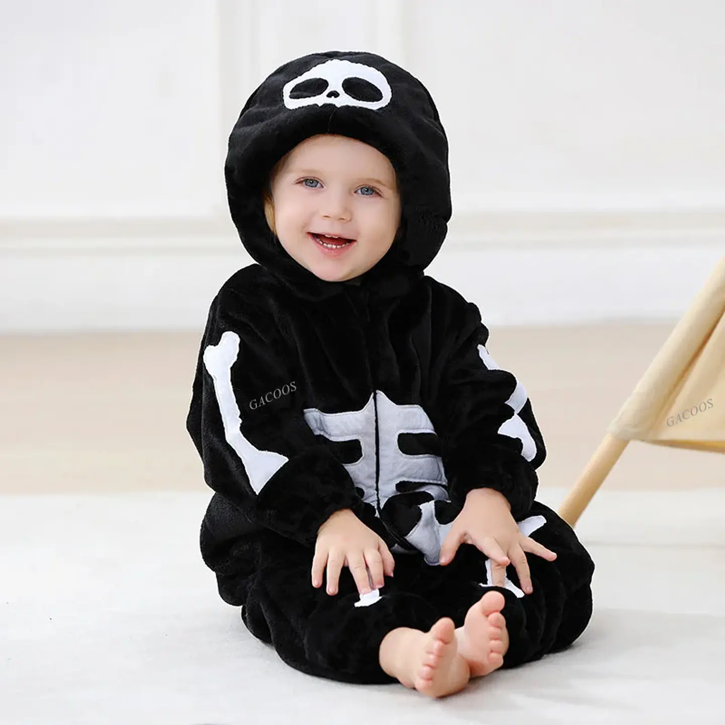 Cartoon Flannel Baby Romper – Animal Jumpsuit Costume 19