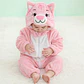 Cartoon Flannel Baby Romper – Animal Jumpsuit Costume - thumbnail 24