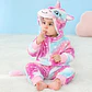 Cartoon Flannel Baby Romper – Animal Jumpsuit Costume - thumbnail 34