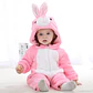 Cartoon Flannel Baby Romper – Animal Jumpsuit Costume - thumbnail 38