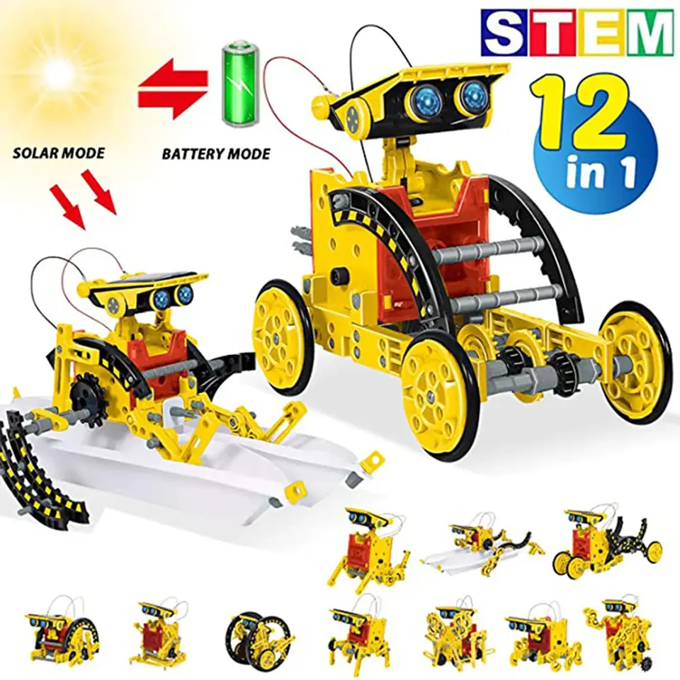 6-in-1 Robotics Kit – STEM Building Blocks Set 1