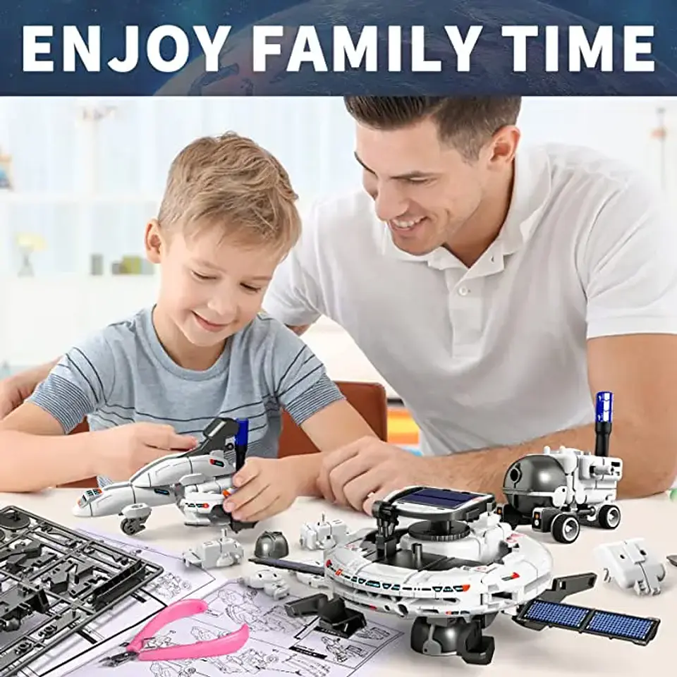 6-in-1 Robotics Kit – STEM Building Blocks Set 2