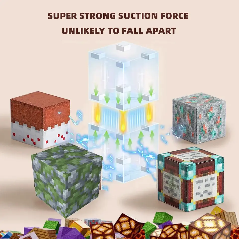 Magnetic Building Blocks Desktop Puzzle – With Box 4