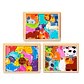 3D Wooden Jigsaw Puzzle – Cartoon Animal Board - thumbnail 7