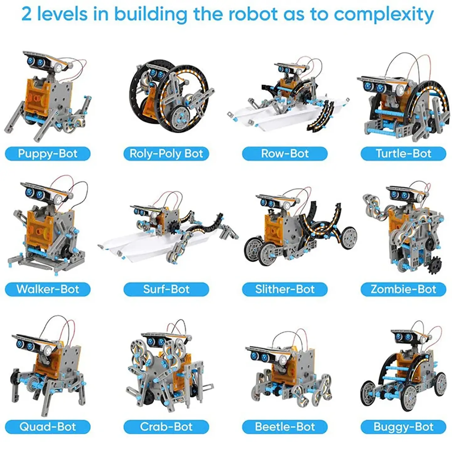 6-in-1 Robotics Kit – STEM Building Blocks Set 4
