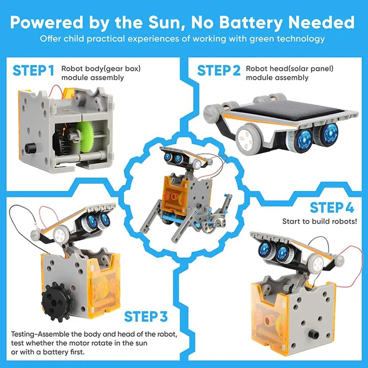 6-in-1 Robotics Kit – STEM Building Blocks Set 5