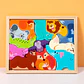 3D Wooden Jigsaw Puzzle – Cartoon Animal Board - thumbnail 10