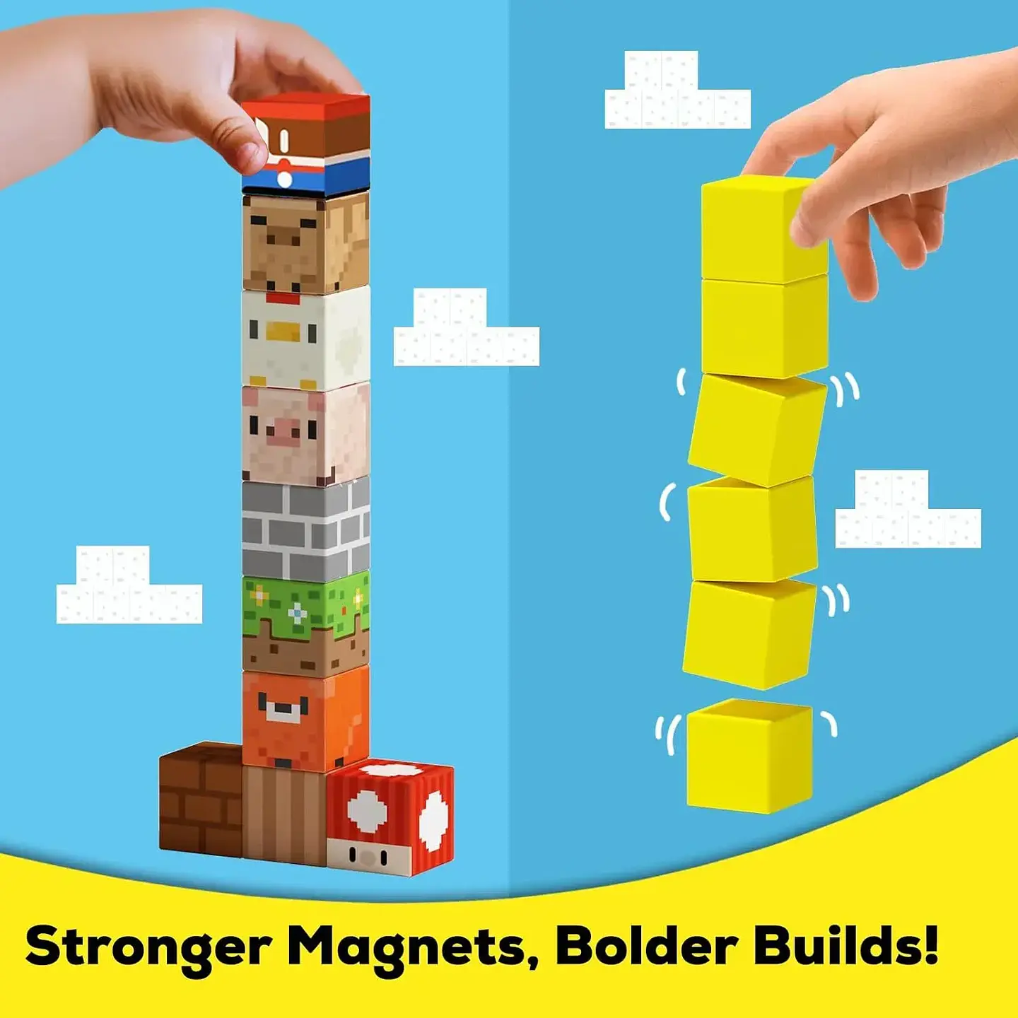 Magnetic Building Blocks – Mine World Bricks 4